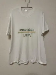 【アメリカ製】GOLDSCHLÄGER 1997 Tシャツお酒T ボトルデザインのサムネイル
