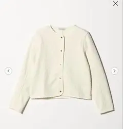 UNITED ARROWS ノーカラージャケット カーディガンのサムネイル