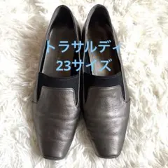 TRU TRUSSARDI トラサルディ パンプス 23cm レザー ローヒールのサムネイル