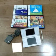 ニンテンドーDS lite (ホワイト)　ソフト一式セット