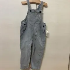★新品　定価4990円　Baby GAP オーバーオール　ストライプ柄　90㎝★