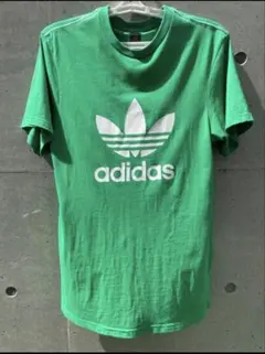 old adidas トレフォイルロゴ Tシャツ グリーン Lのサムネイル