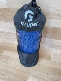 Gruper フォームローラー 収納袋付き ブルー