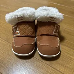 New Balance 12㎝ ベビー シューズ ブラウン ブーツ