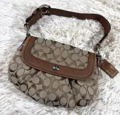 COACH コーチ シグネチャー ワンショルダーバッグ F13739