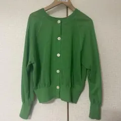green label relaxing シアーカーディガン