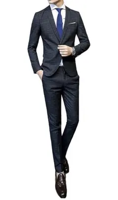新品スリーピース メンズ オシャレ スタイリッシュスーツ♧
