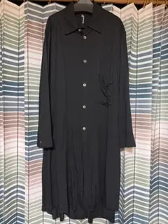 ほ*と様 ヨウジヤマモト　Ground Y ロングシャツ ブラックのサムネイル