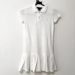 ラルフローレン ポロシャツ ワンピース 120 白