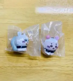 ちいかわ　ラーメン豚 ミニソフビフィギュア　モモンガ　古本屋　カニ