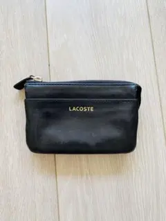 LACOSTE ラコステ　中古 子牛皮小さい財布 カード財布のサムネイル