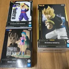 ブルマ　孫悟飯　幼年期　ゴジータ　フィギュア3体セット