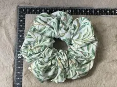 シュシュ　【ウィリアムモリス】ウィローボウ生地　ST076　ハンドメイド