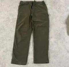 UNIQLO ワイドフィットワークパンツ メンズ オリーブ