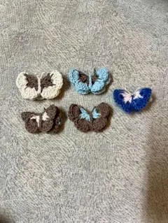 蝶々 ヘアピン ハンドメイド ベビー