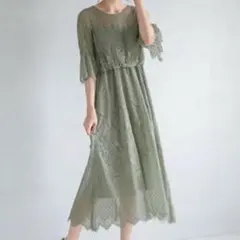 apart by lowrys レースワンピース 結婚式 オケージョン　サイズS