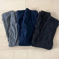 ユニクロ　ストレッチウォームイージージョガーパンツ　暖パン　サイズL 3枚セット