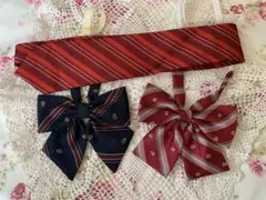 制服用リボン&ネクタイ3点セット