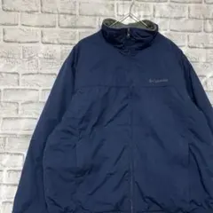 コロンビア　スイングトップ中綿　ネイビーL ロゴ刺繍アウトドア1216