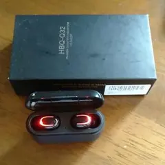 bluetooth イヤホン 黒 充電式