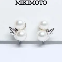 【美品】ミキモト 真珠島　パールピアス　ハート　K18WG 美品】ミキモト 真珠島 パールピアス ハート K18WG - メルカリ