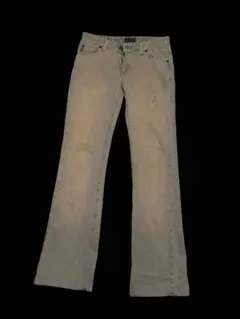 ローライズブーツカットグレー