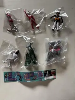 仮面ライダーフィギュアコレクション 5種類コンプリート バンプレスト