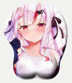 【新品未開封】ホロライブ 百鬼あやめ おっぱいマウスパッド 22×26cm