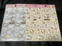 シール ハローキティ もふもふタイニーチャム シナモロール フェス