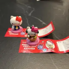 チョコエッグ　ハローキティコラボレーション　2種