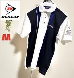 【DUNLOP】【Mサイズ】【美品】ダンロップ　メンズ　 ポロシャツ 半袖