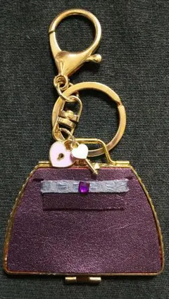 売約済み  ヴァイオレットフィズカラーバッグチャーム♪