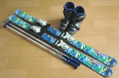 ■■送料無料■KAZAMA■子供用スキーセット■86/18■WAX済■男の子■■ □□送料無料□KAZAMA□子供用スキーセット□86/18□WAX