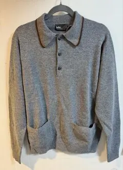 新品 kolor 24aw ウール ニット ポロ カーディガンのサムネイル