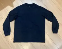UNIQLOエアリズム 長袖Tシャツ Lサイズ　ブラック　黒　ロンT