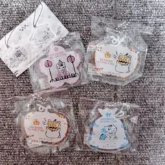 夏目友人帳 ニャンコ先生アクリルキーホルダー 4個セット