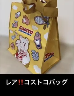 COSTCO エコバッグ イエロー クマ柄のサムネイル