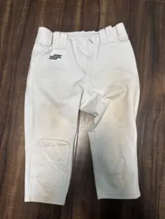 S 膝パッド付きホワイトユニフォーム サイズS ssk練習着