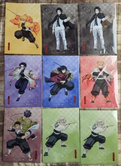 鬼滅の刃 無限城編 アニプレックスオンラインくじ E賞クリアファイル　9点