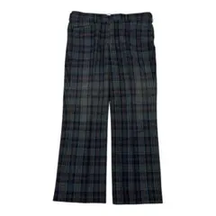 90s DAKS スラックス ストレート チェック柄 アメカジ トラッド 上品のサムネイル