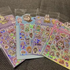 ラブブホログラムステッカー4シートセット