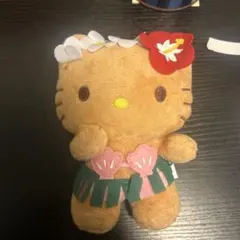 ハローキティ ハワイアン風 ぬいぐるみ 約30cm