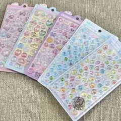 ボンボンドロップシール　しずくちゃんmini　集合　にーはお　ゆにこん　きぐるみ