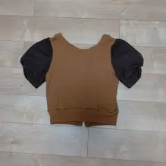 Dear Prince ブラウン パフスリーブ Tシャツのサムネイル