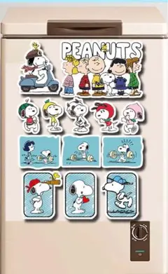 INS風 キャラクターマグネット 冷蔵庫用 13枚セット✨