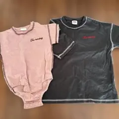 ロンパース・Tシャツセット
