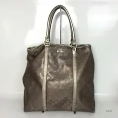 GUCCI グッチ インプリメ トートバッグ 223668 メタリック バッグのサムネイル