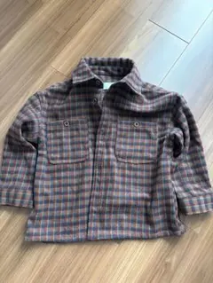 ZARA チェック柄長袖シャツ 5歳用