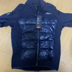 Titleist × Mercedes-Benz ネイビー ダウンジャケット