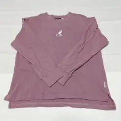 【極美品】 KANGOL SPORT 薄め紫 長袖トレーナー